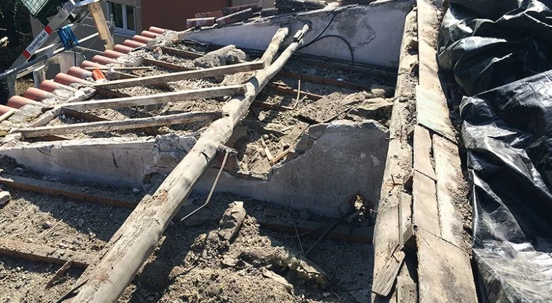 Rénovation d’une charpente traditionnelle à Menton