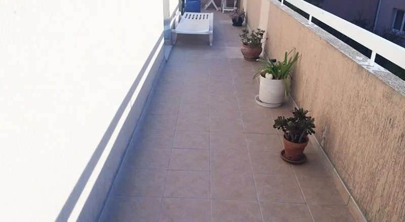 Étanchéité traditionnelle sous terrasse carrelée