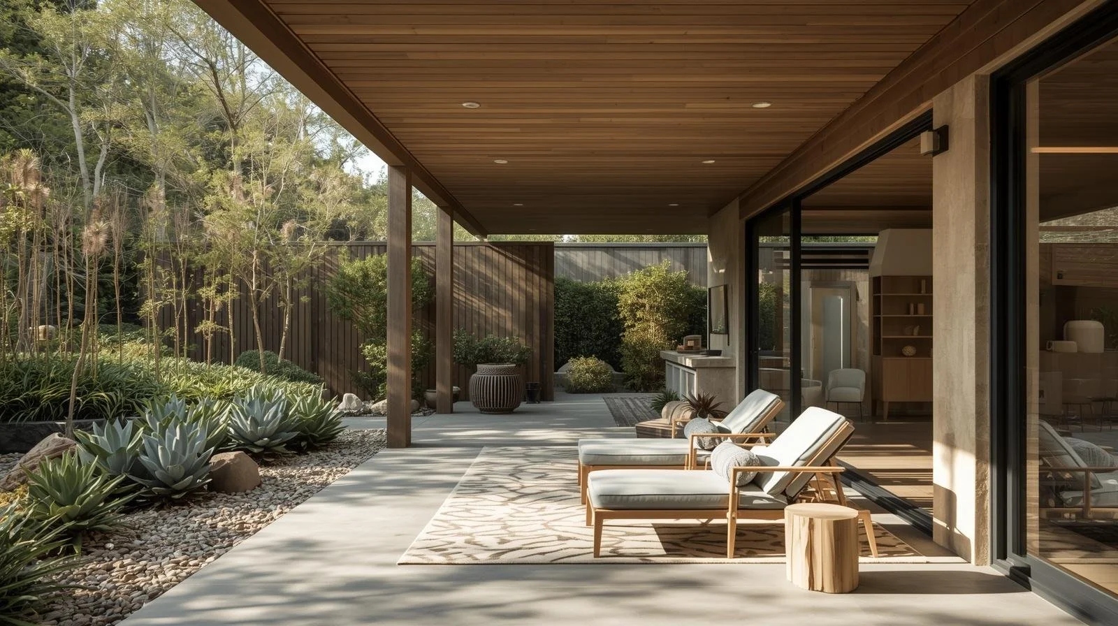 victoria outdoor living room