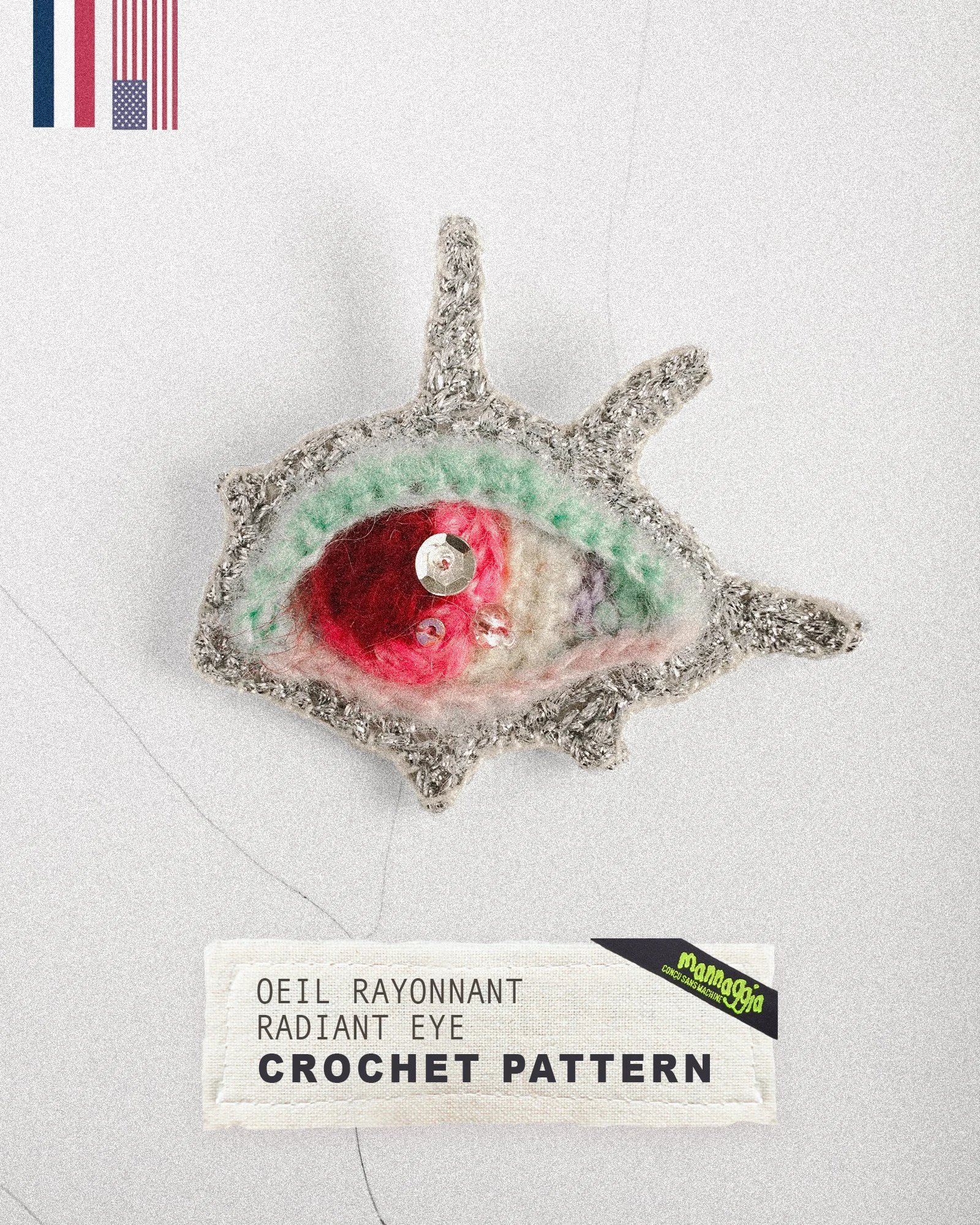 ŒIL RAYONNANT – PATRON CROCHET PDF