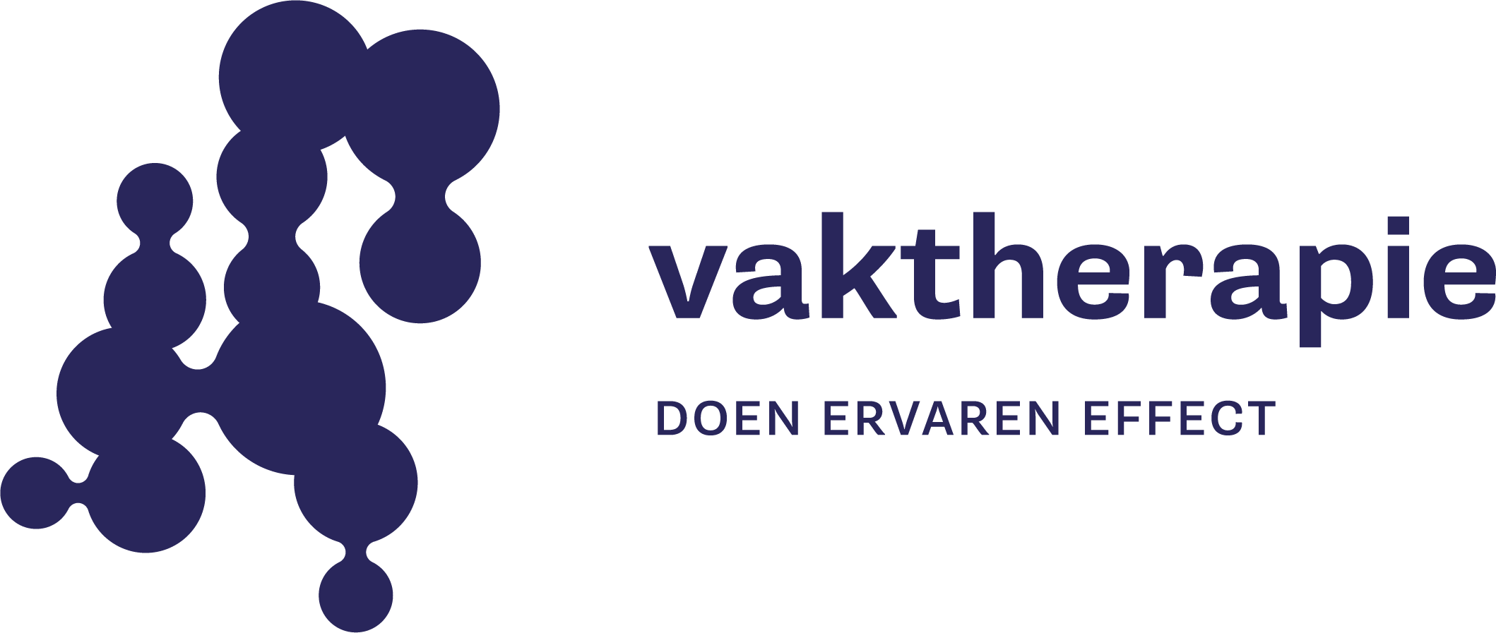 Logo van vaktherapie doen ervaren effect