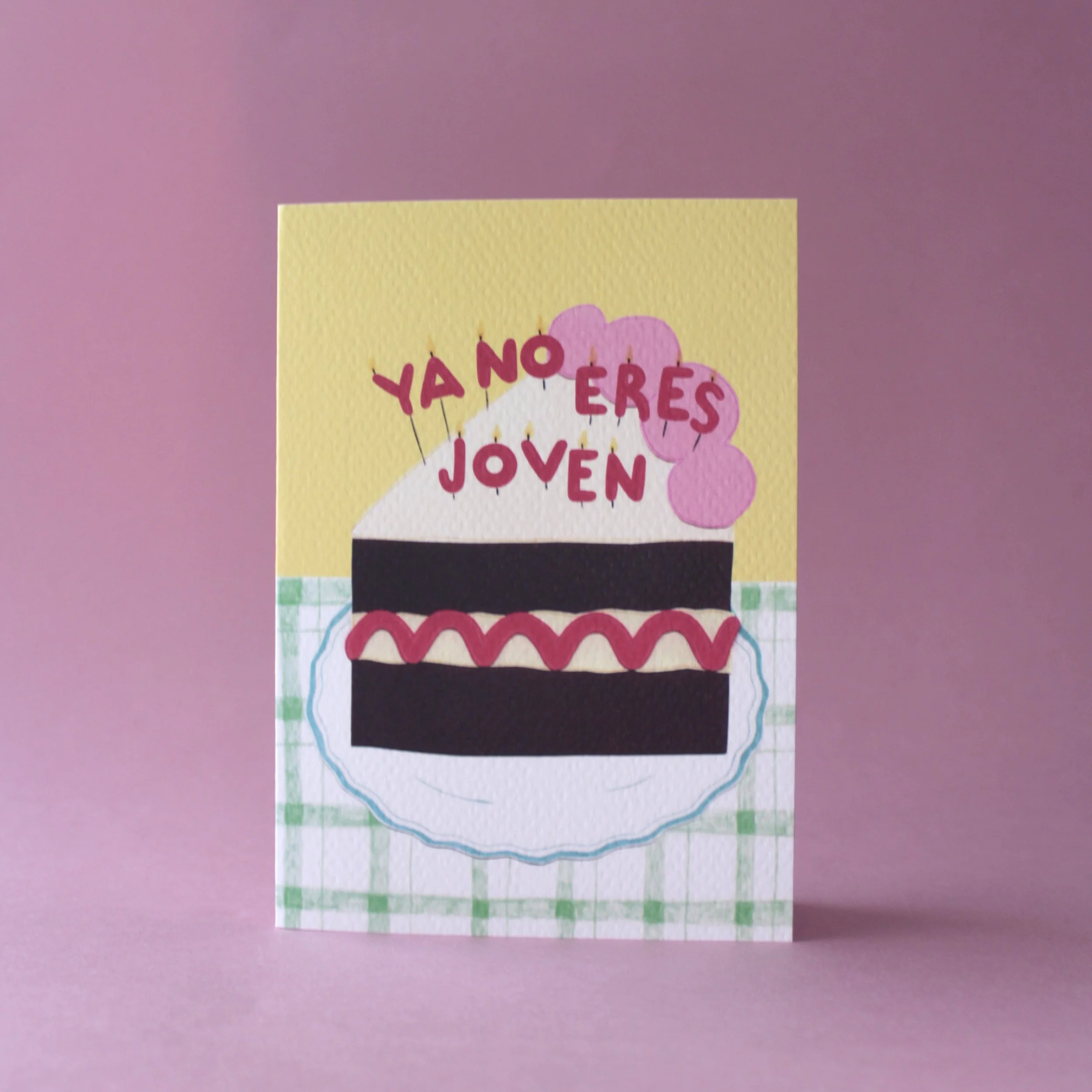 Tarjeta Ya no eres joven