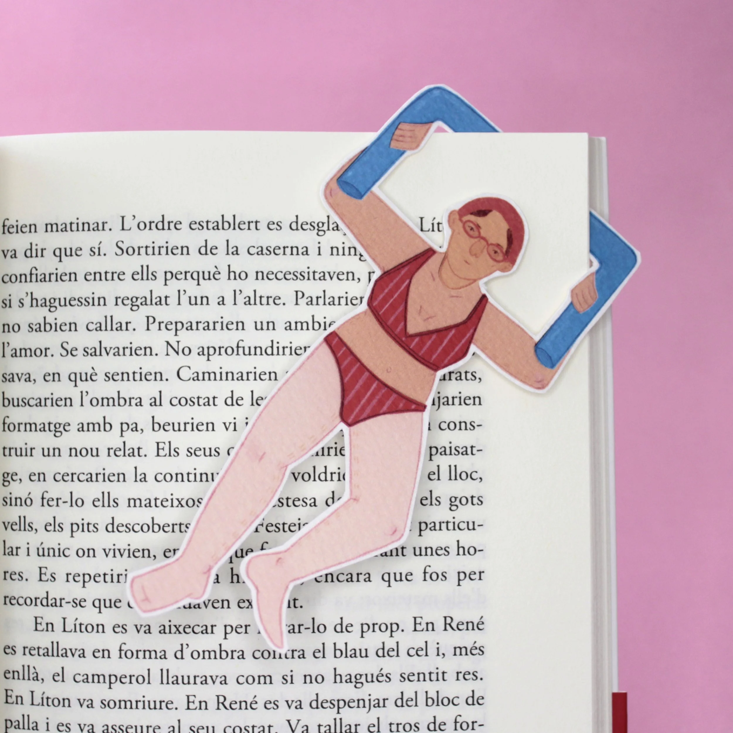 Marcapàgines Nadadora