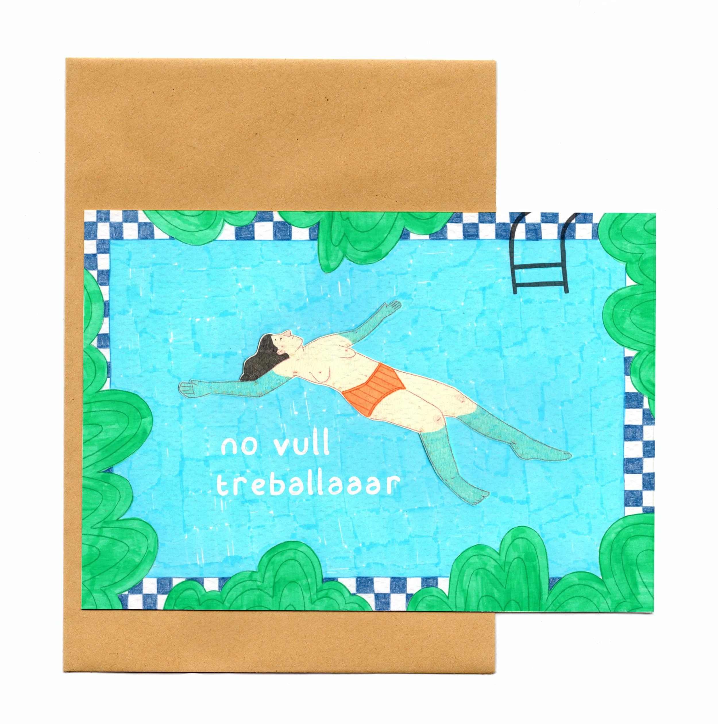 Postal No vull treballar