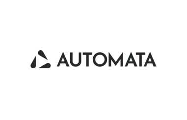 Automata logo with a stylized 'A' symbol and the word 'AUTOMATA' in bold black letters