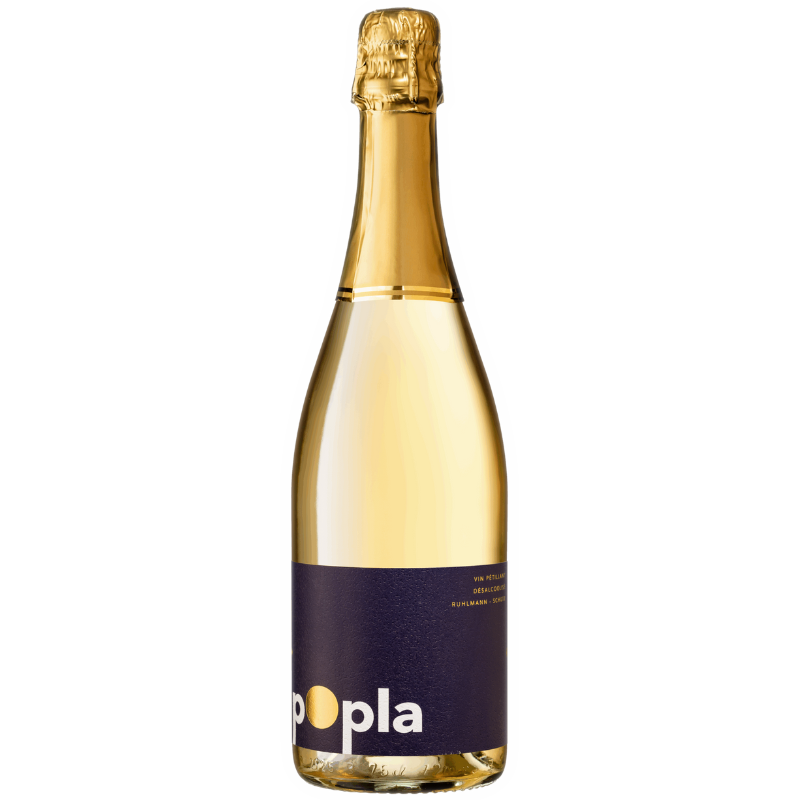 A picture of the wine bottle Popla Effervescent 0.0 BIO by Ruhlmann Schutz
