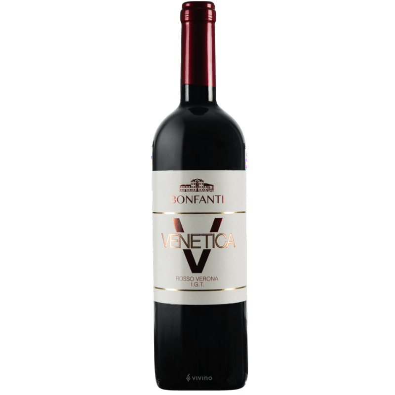 Een fles Venetica Rosso Verona van Bonfanti