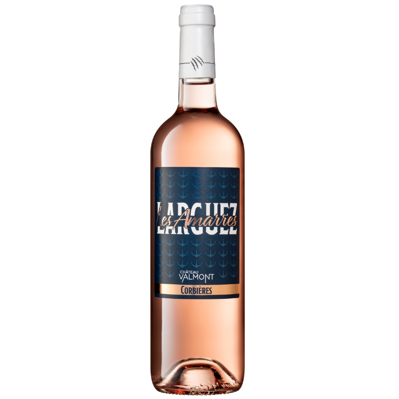 Een fles Larguez les Amarres! Van Chateau Valmont