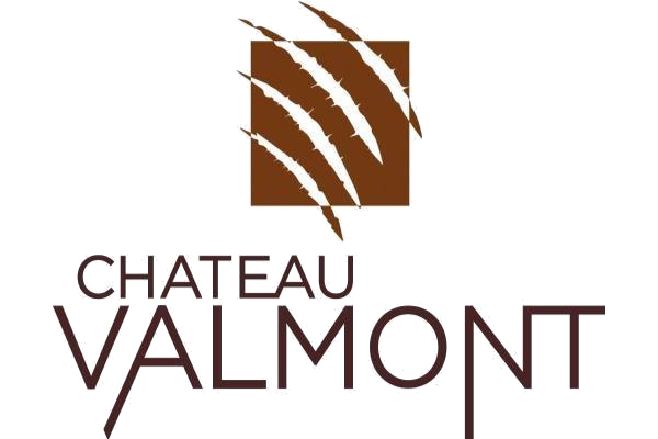Logo van Frans wijnhuis Chateau Valmont uit Languedoc (pays d'oc).