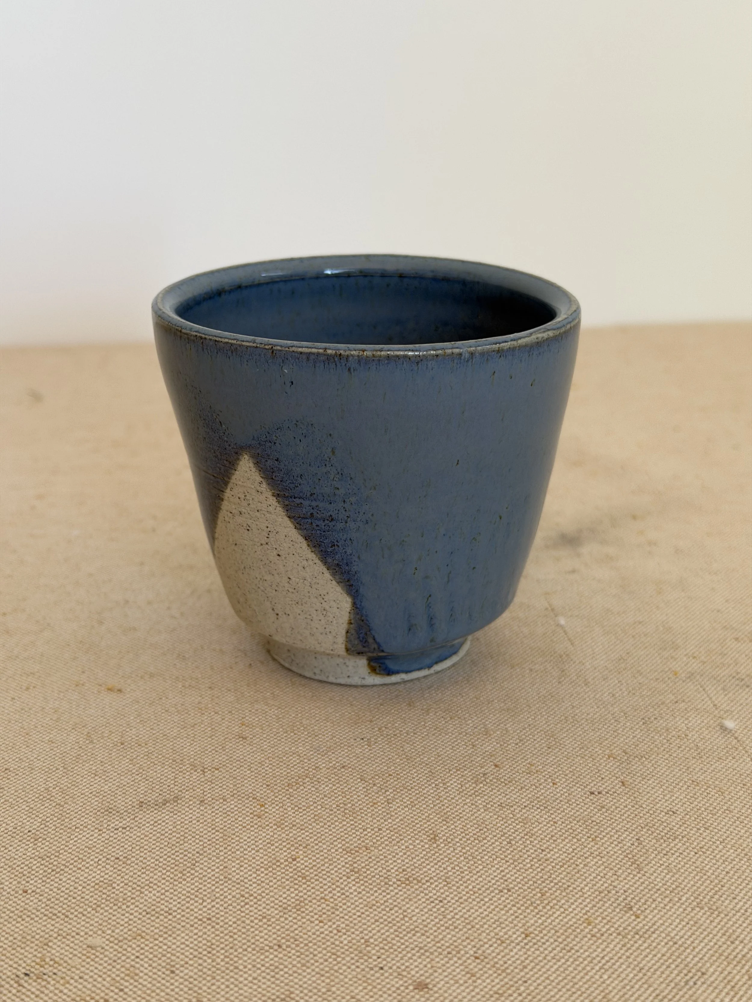 Handleless Mug (Sea Ripple)