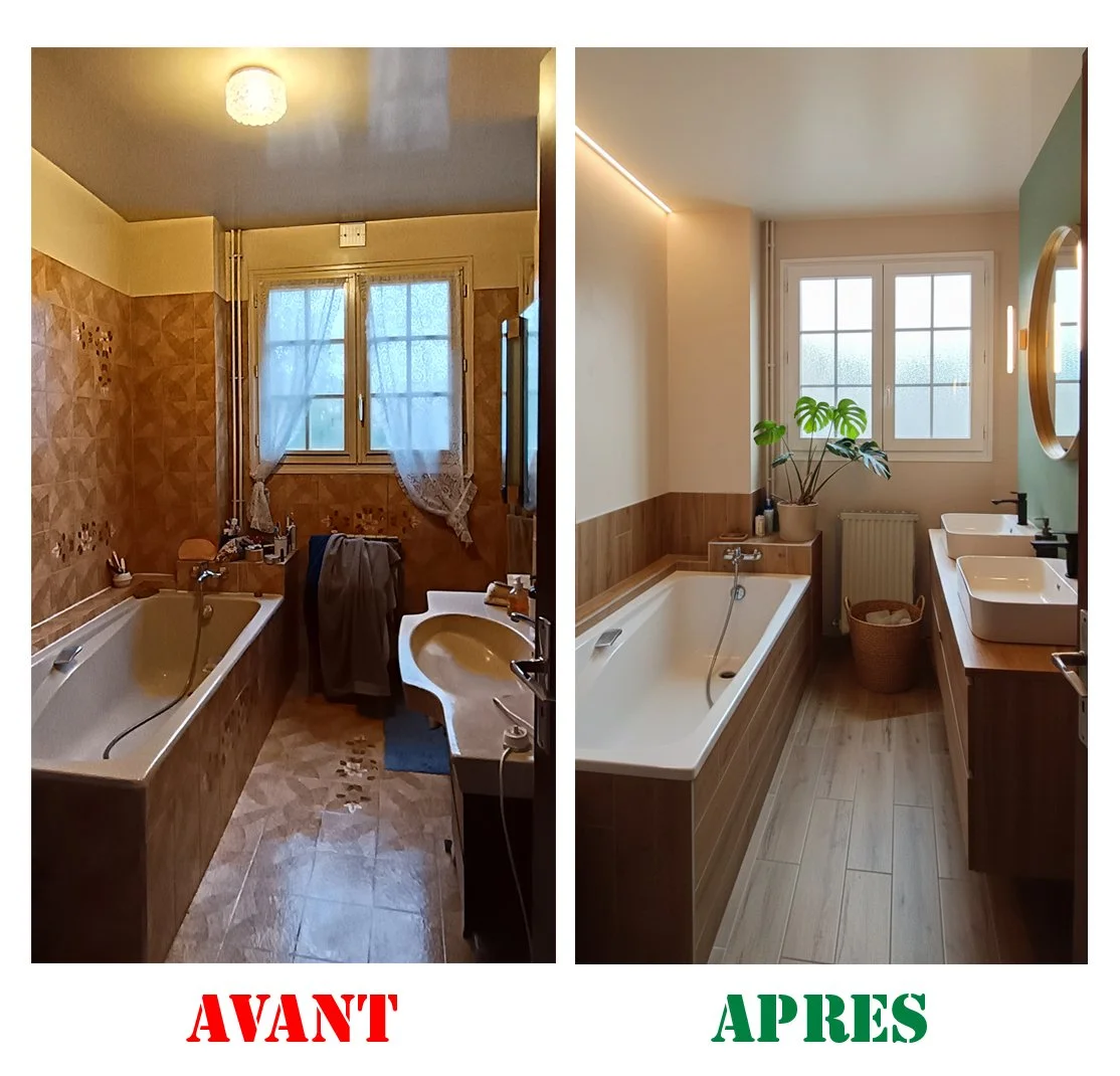 Rénovation d'une salle de Bain à Herblay-sur-Seine, Val d'Oise (2025).