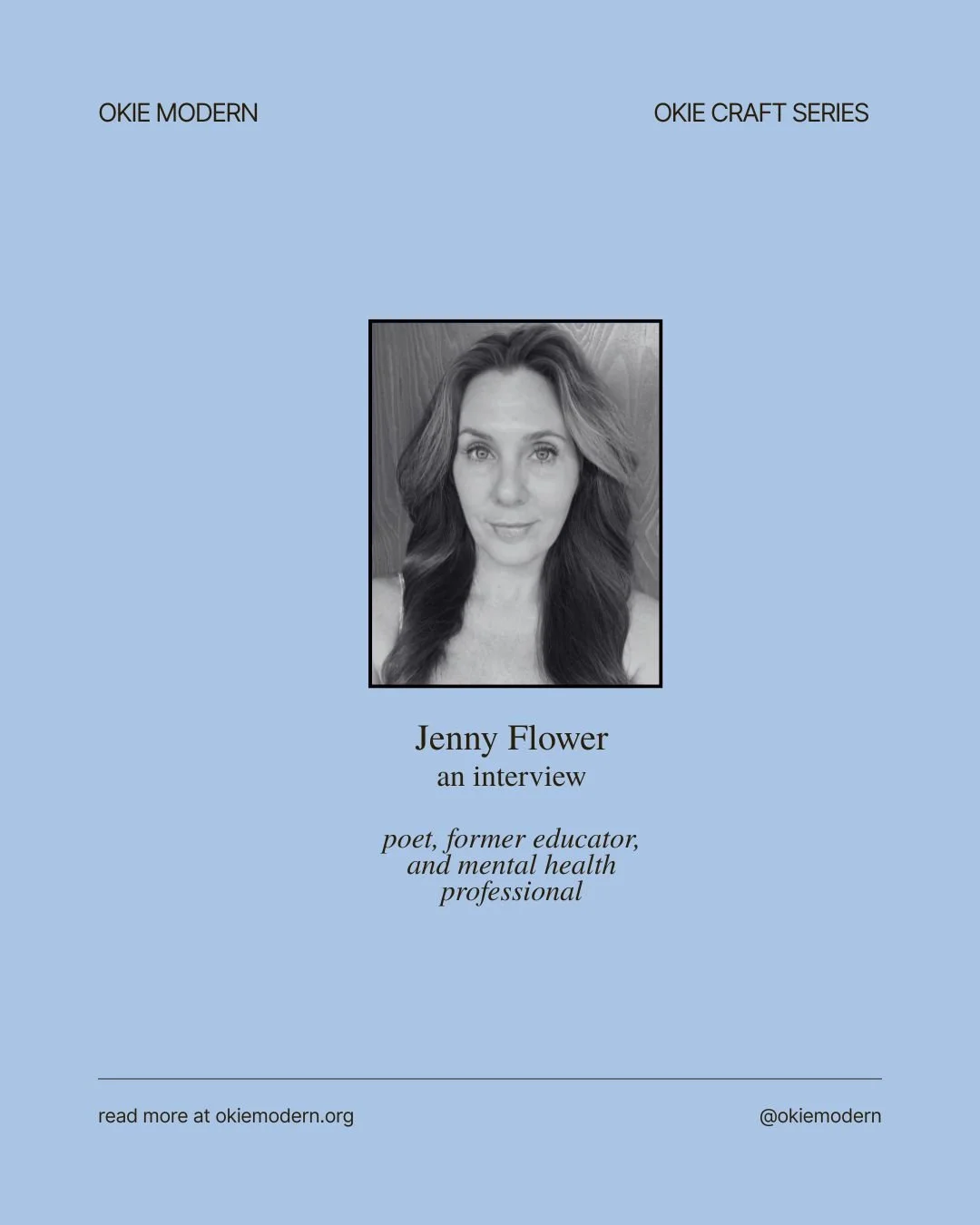 Okie Craft: An Interview with Jenny Flower