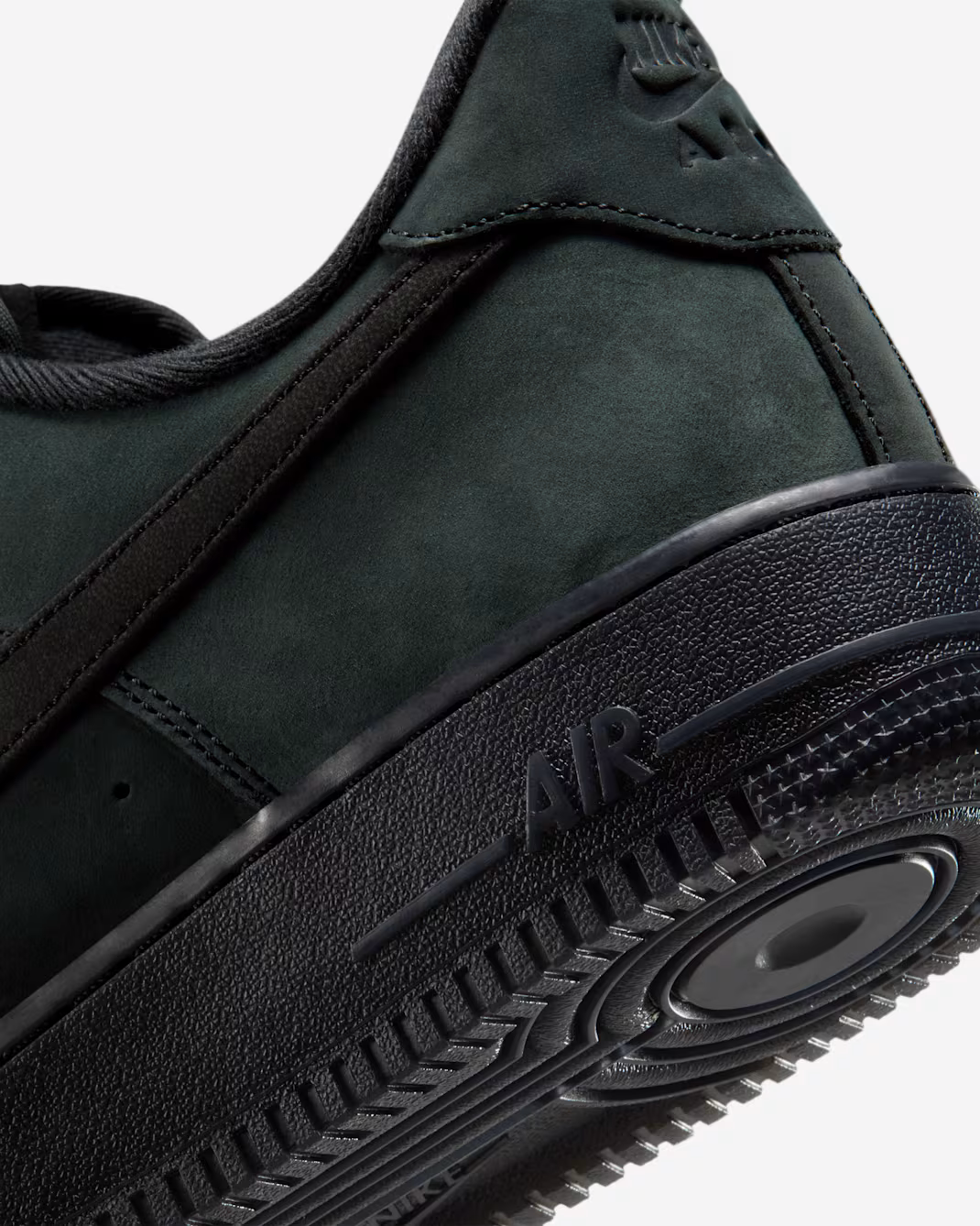 Nike Air Force 1 “Black Nubuck”