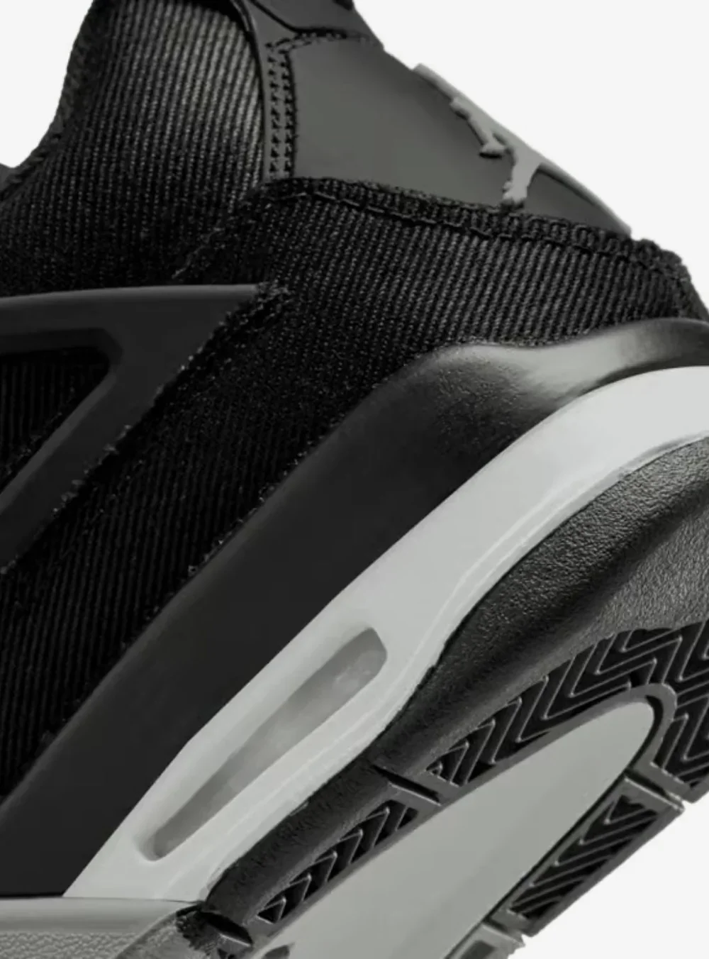 Air Jordan 4 Retro Black Canvas