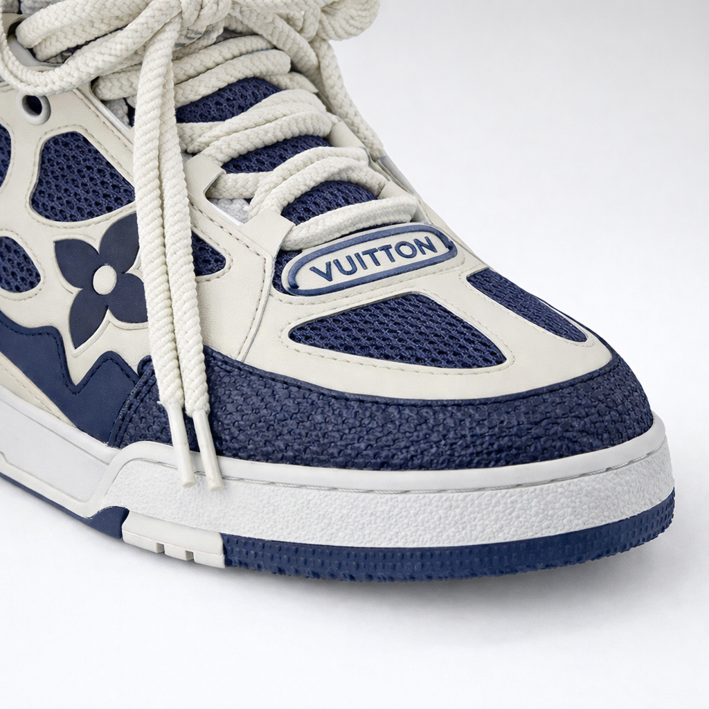 Sneaker LV Skate - Blue & White