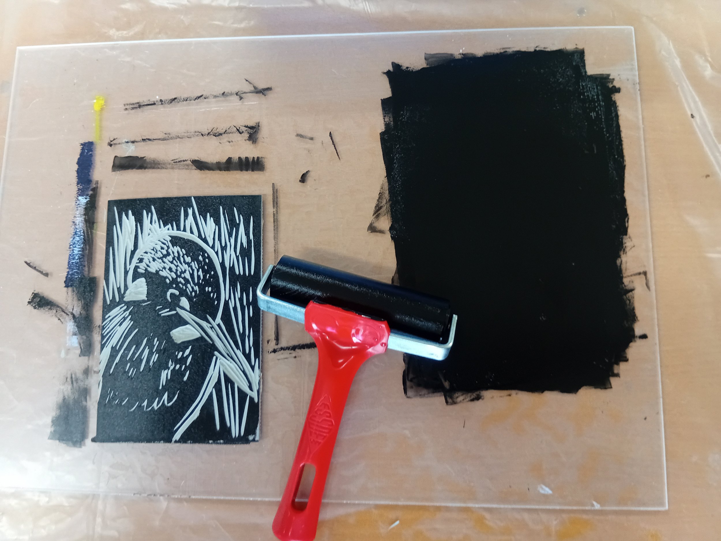Linocut Printing Workshop