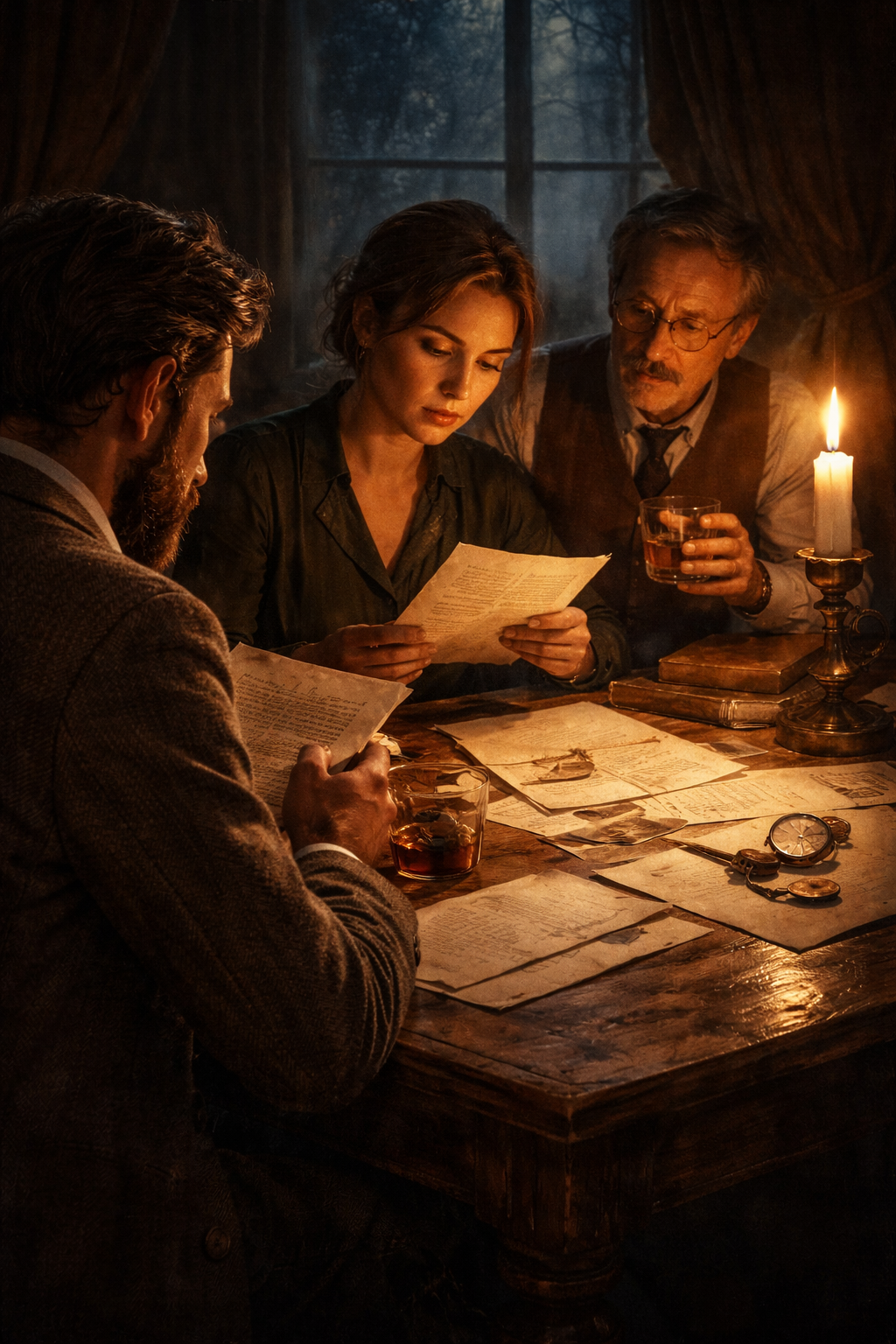 partie en cours une nuit dans les bois, jeu de rôle immersif