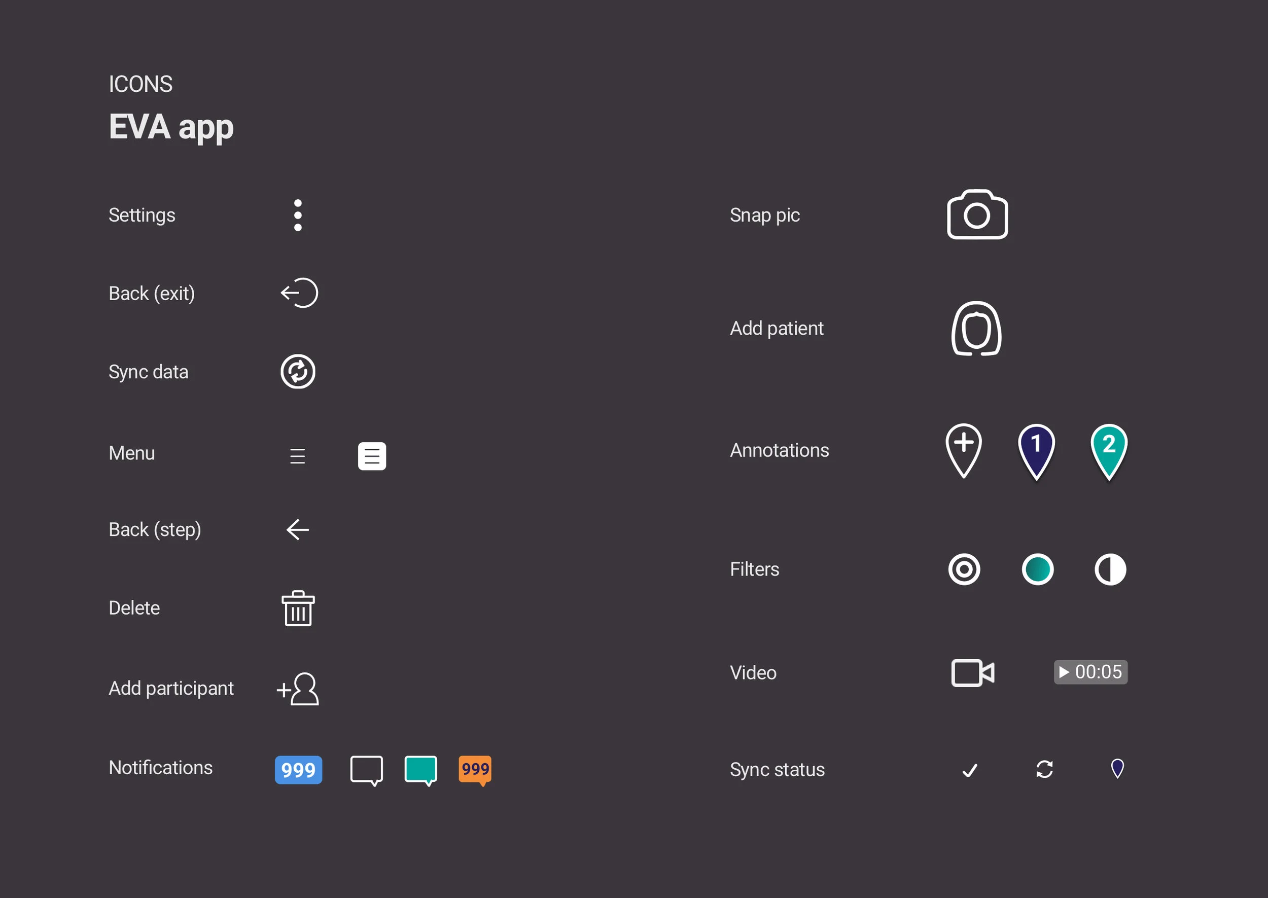 App icons