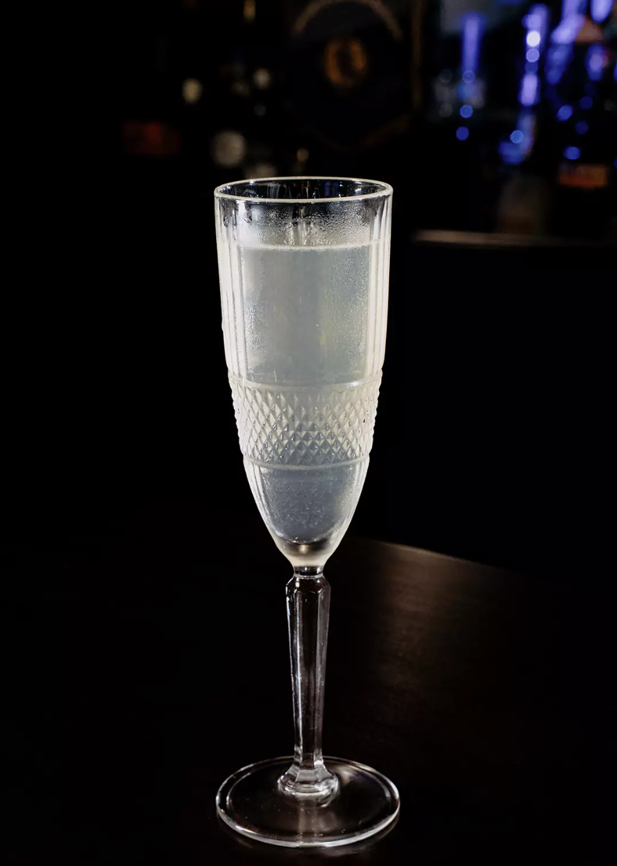 A classic old fashioned cocktail