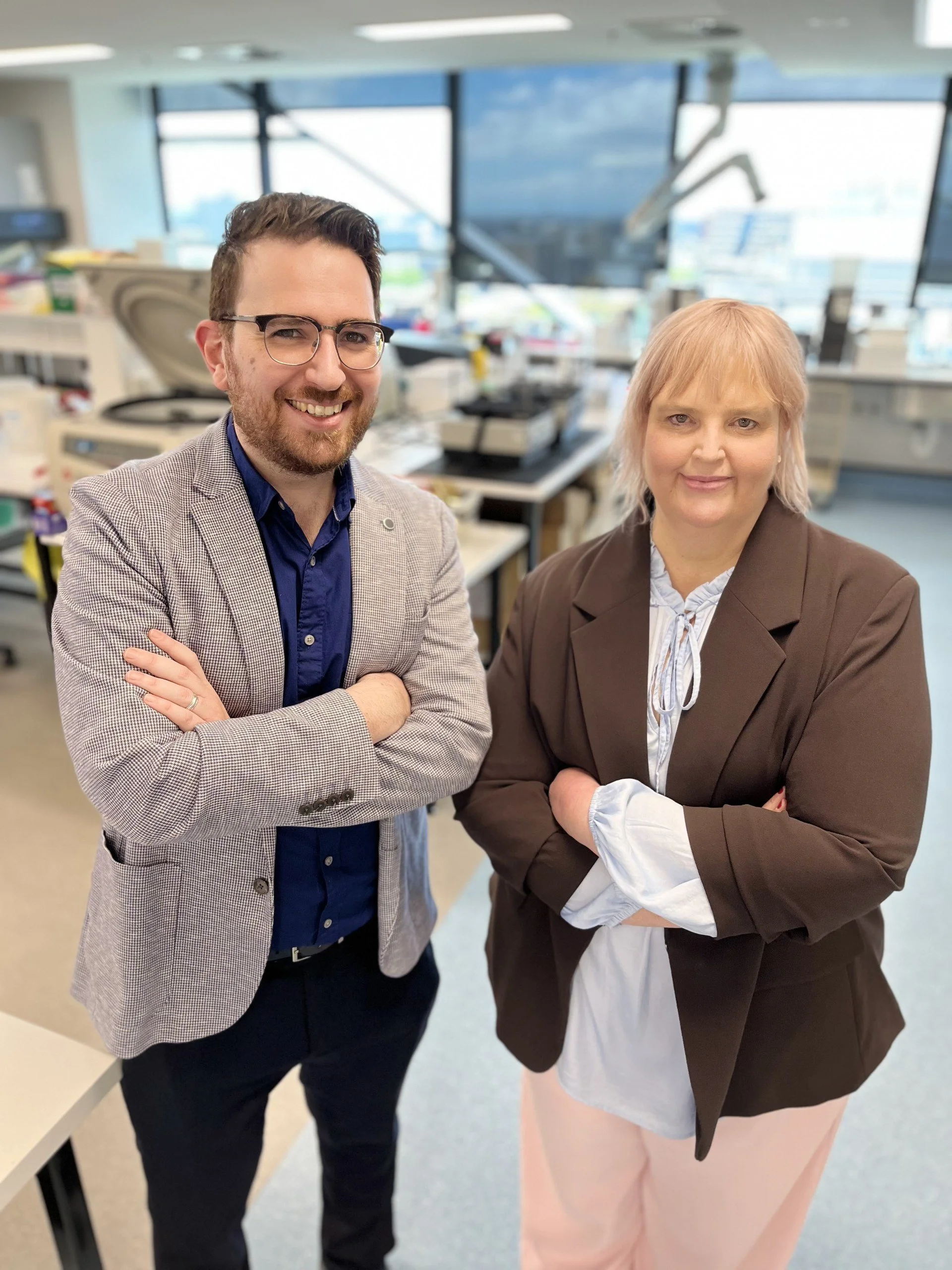 AGRF's Heads of Laboratory Operations and Strategic Business oversee the day-today laboratory and business sections, ensuring NATA 15189 Human Pathology compliance, and clinician-access to the most relevant clinical genomics testing.