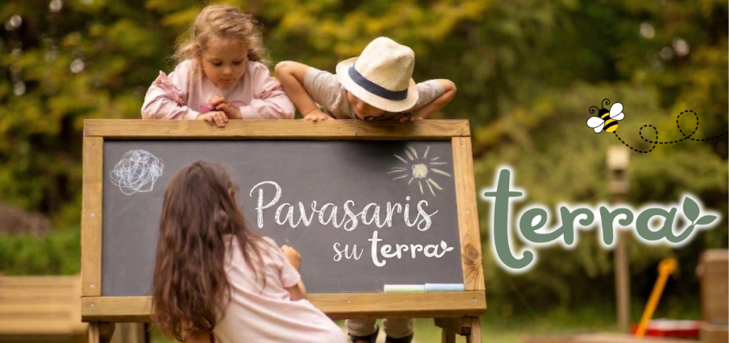 Pavasaris su „Terra“ kolekcija – natūrali žaidimų erdvė vaikams