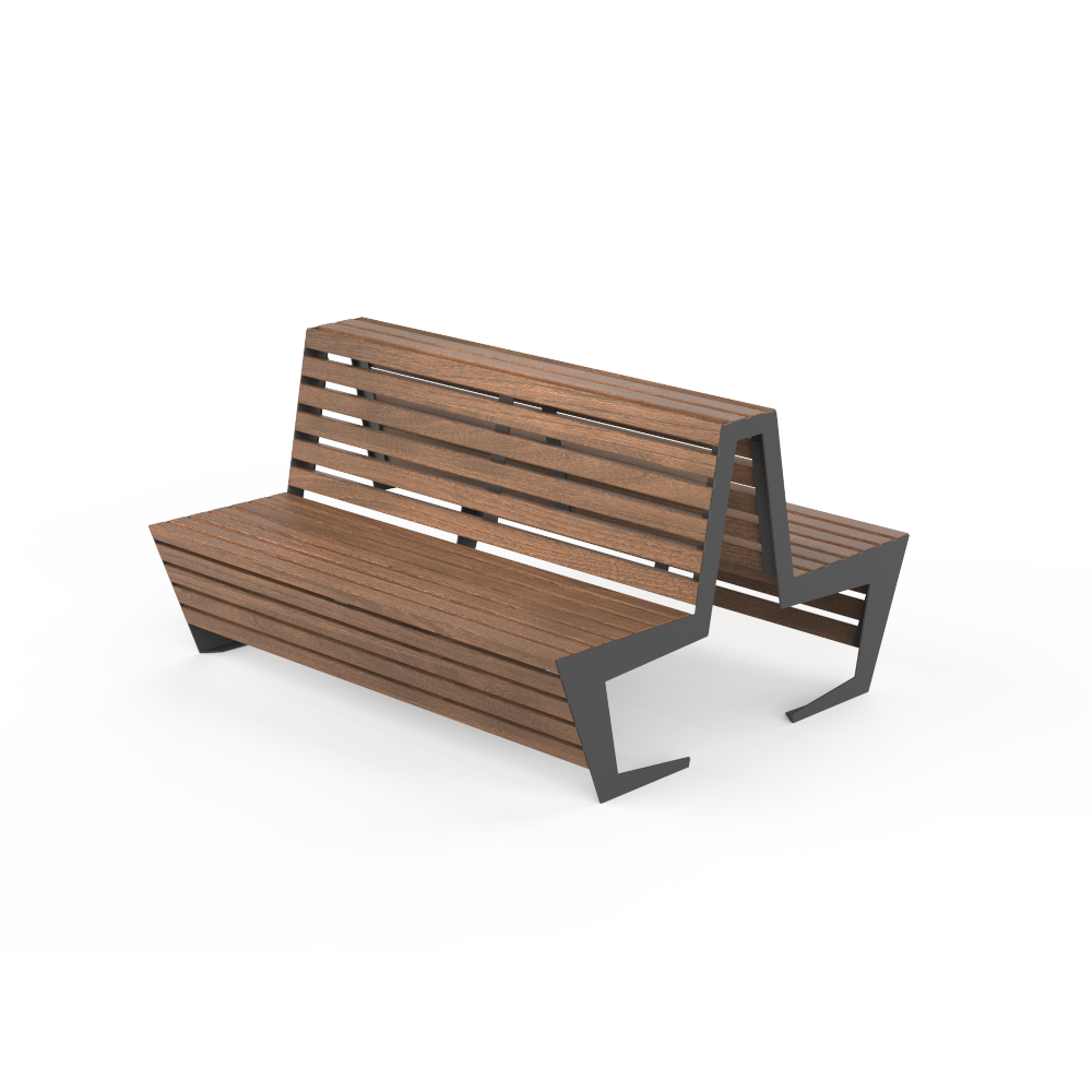 EDGE Dvipusis Suoliukas su Atlošu (LED152, LED153, LED154)