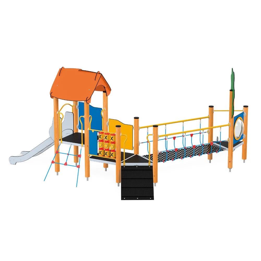 Didelė Orbis žaidimų aikštelė, Medinė Konstrukcija (11373EPZN)