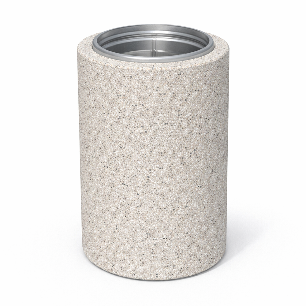 Betoninė šiukšlinė apvali 70L (41)