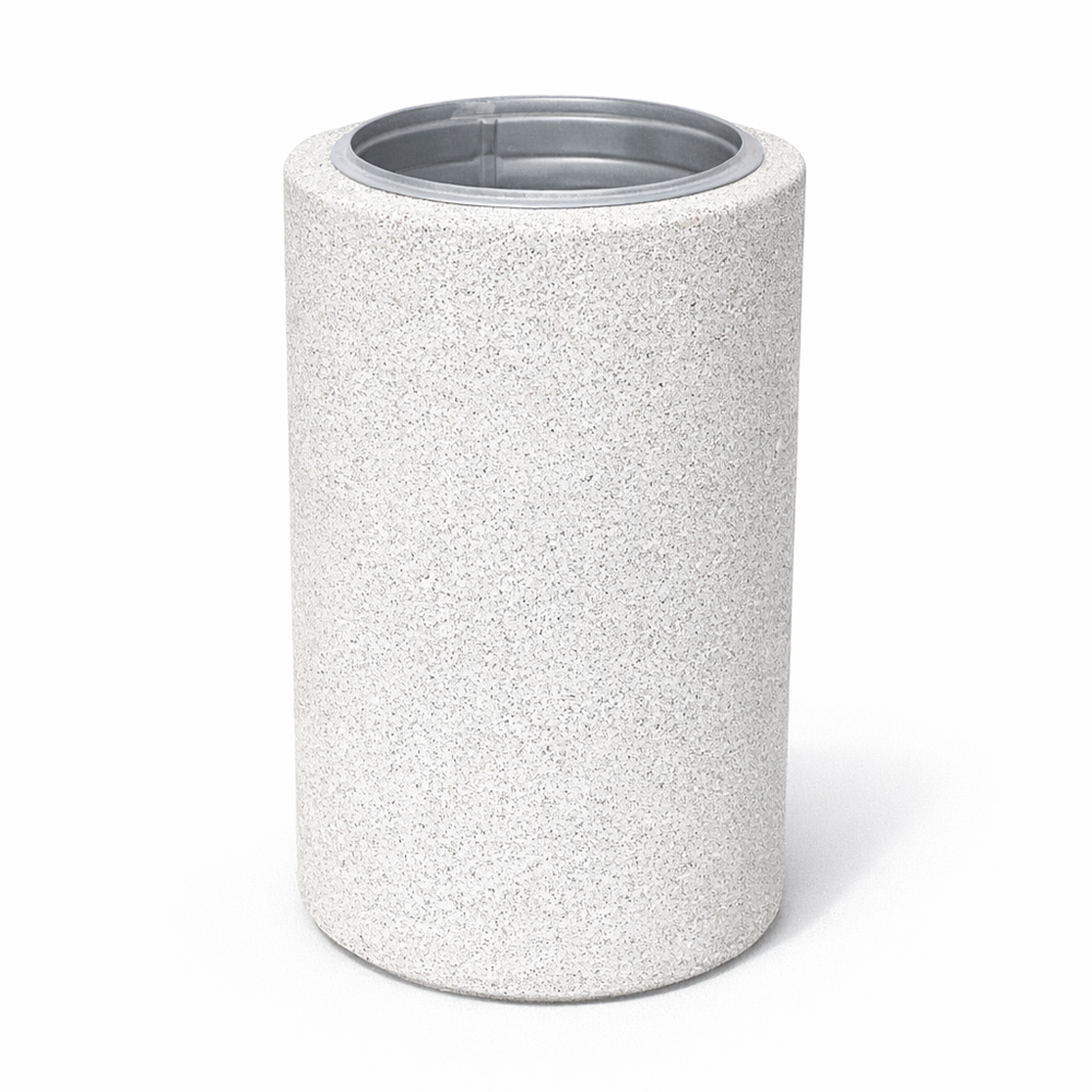 Betoninė šiukšlinė apvali 40L (113)