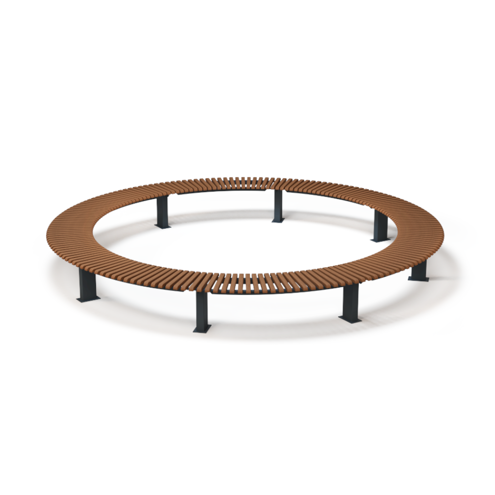 VIRA Apvalus Suoliukas be Atlošo (LVR715)