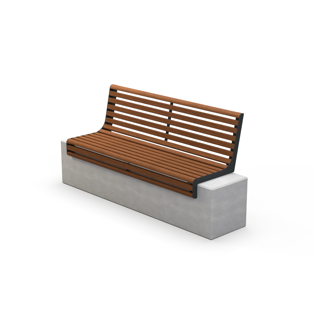 VITA Betoninis Suoliukas su Atlošu (LVI810, LVI812, LVI813)