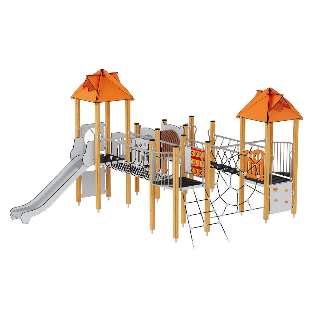 Orbis Kompaktiška Žaidimų Aikštelė 3, Medinė Konstrukcija (11756EPZ-A)