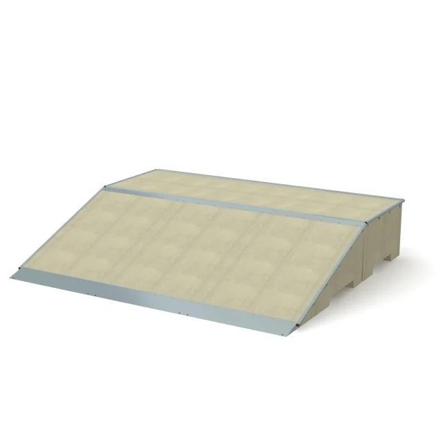 Betoninė 2,4 m Riedlenčių Parko Rampa (171298-173698)