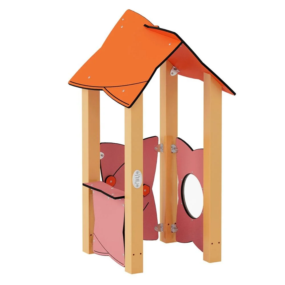 Urbi Žaidimų Namelis 1 Su Metaliniais Stulpais (60001MP-A)