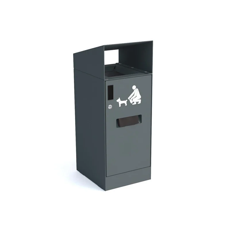 Lauko šiukšliadėžė šunims 80 l (OM0243P)