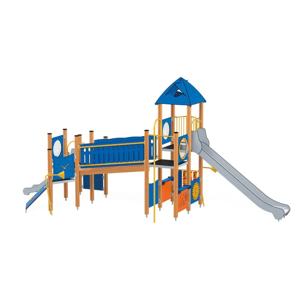 Didelė Orbis žaidimų aikštelė, Medinė Konstrukcija (11411EPZN)