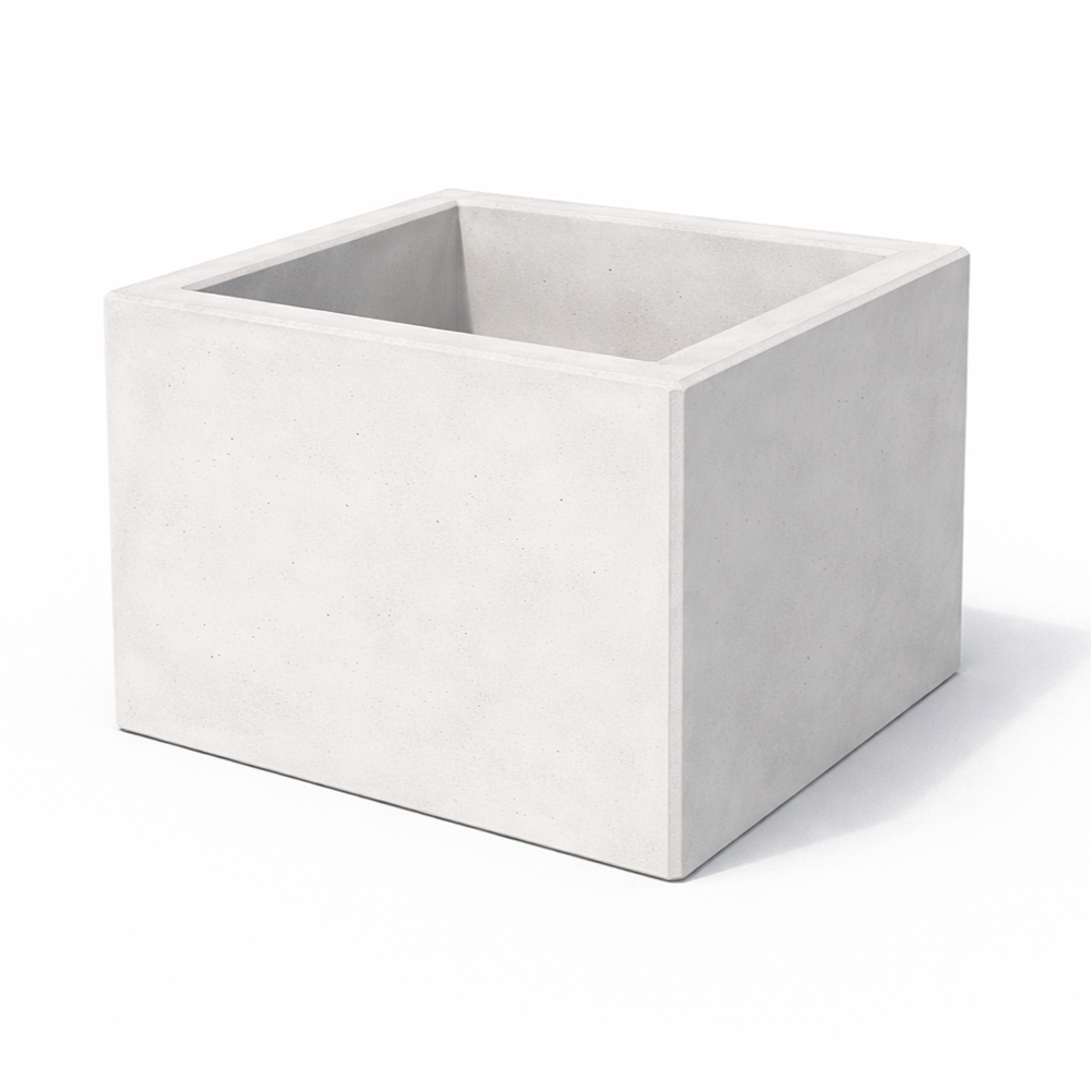 Betoninė kvadratinė gėlinė (656)