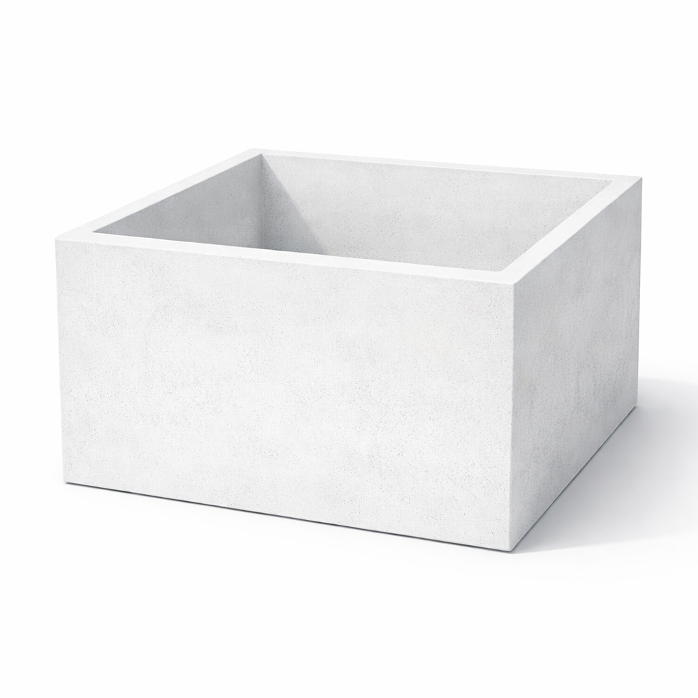 Betoninė kvadratinė gėlinė (612)