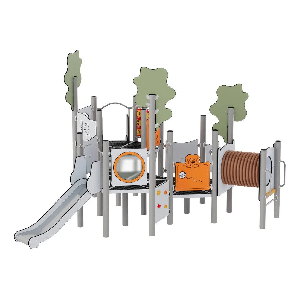 Orbis Kompaktiška Žaidimų Aikštelė 4, Metalinė Konstrukcija (11762MP-A)