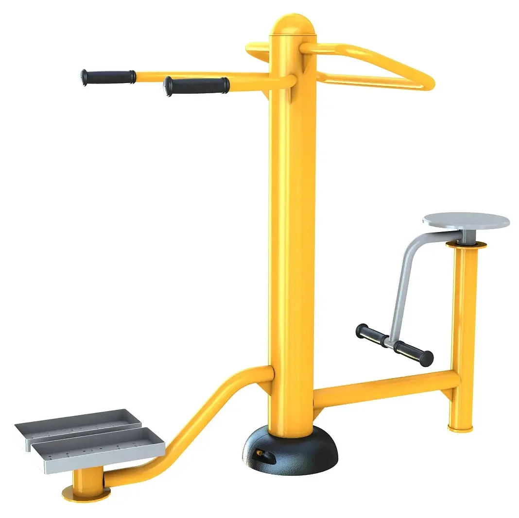 Daugiafunkcis lauko treniruoklis liemens mobilumui lavinti stovint ir sėdint (THJ-B32)