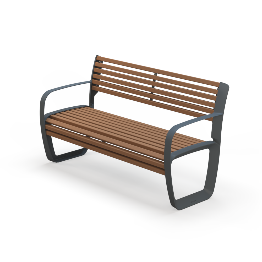 ATARIA Aliuminio Suoliukas su Atlošu ir Porankiais (LAT130, LAT132, LAT133)