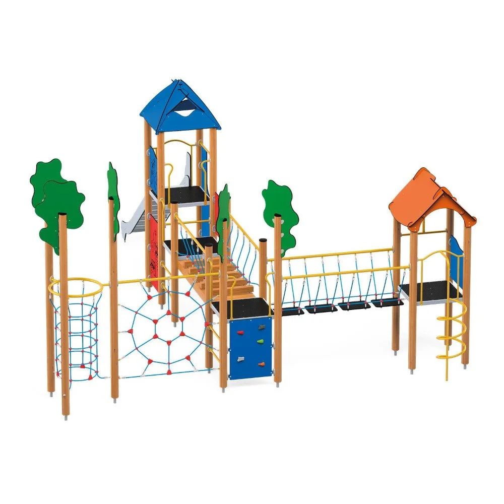 Didelė Orbis žaidimų aikštelė, Medinė Konstrukcija (11369EPZN)