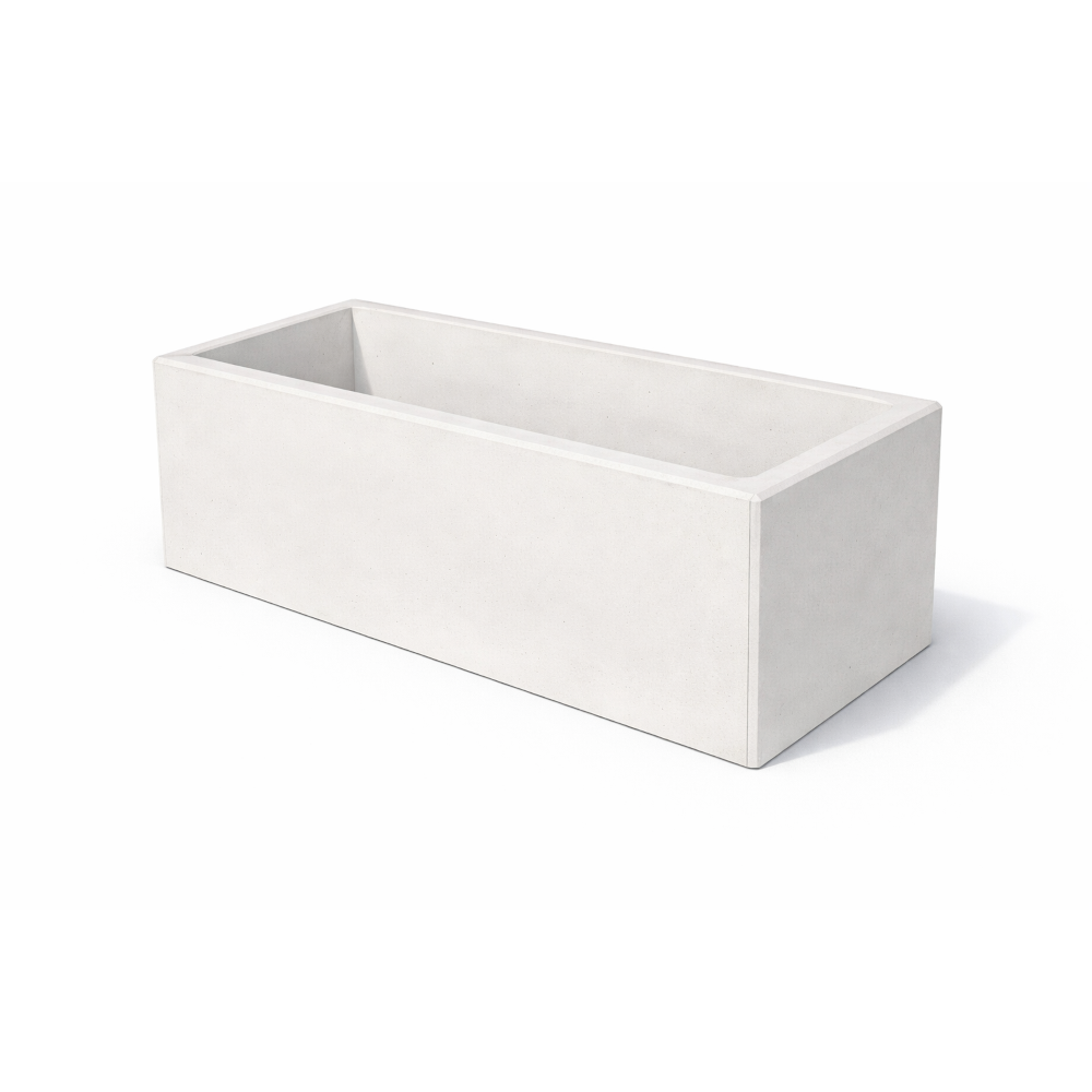 Betoninė stačiakampė gėlinė (607)