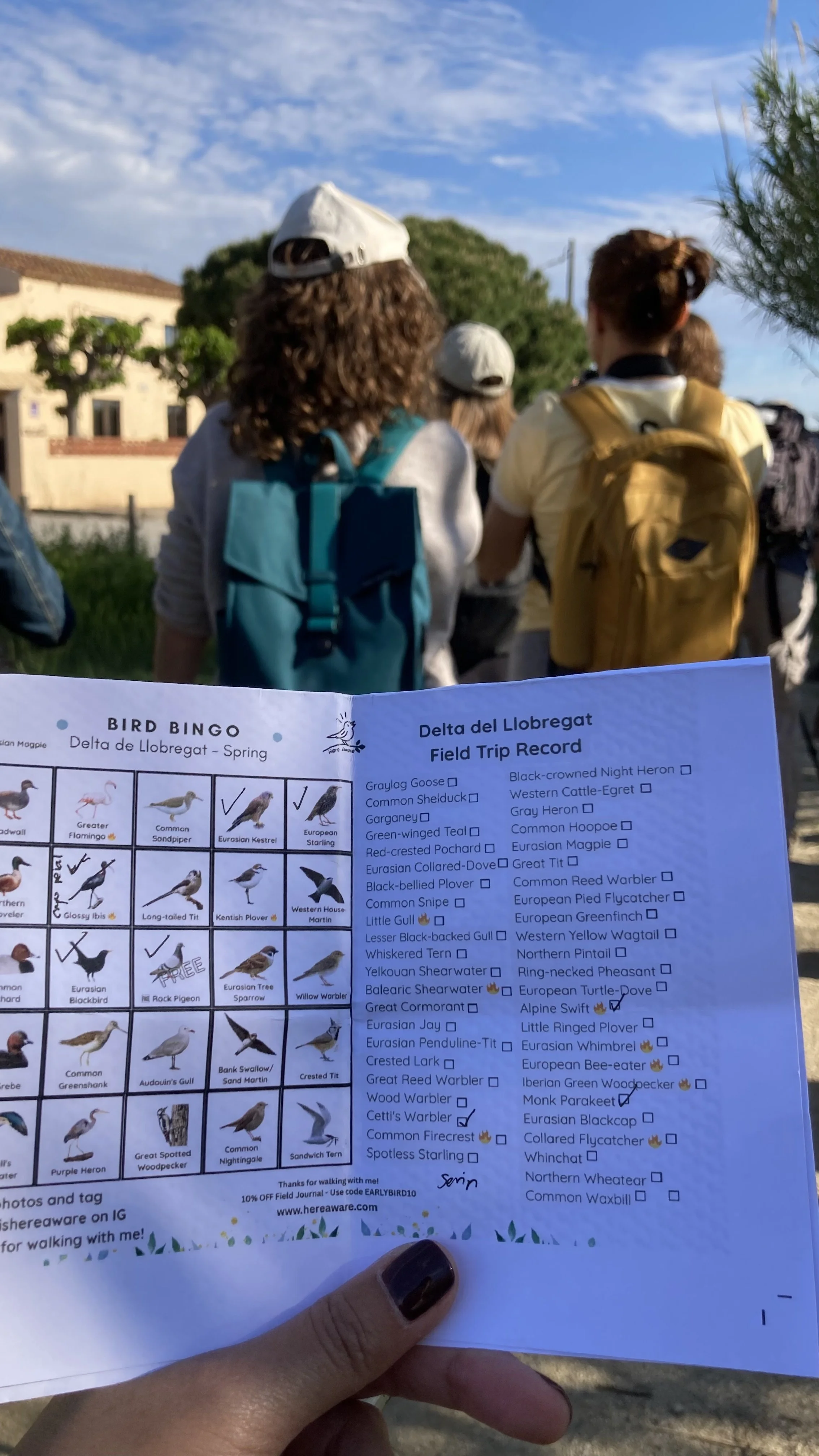 Social Birdwatching Walk: Espais Naturals del Delta del Llobregat