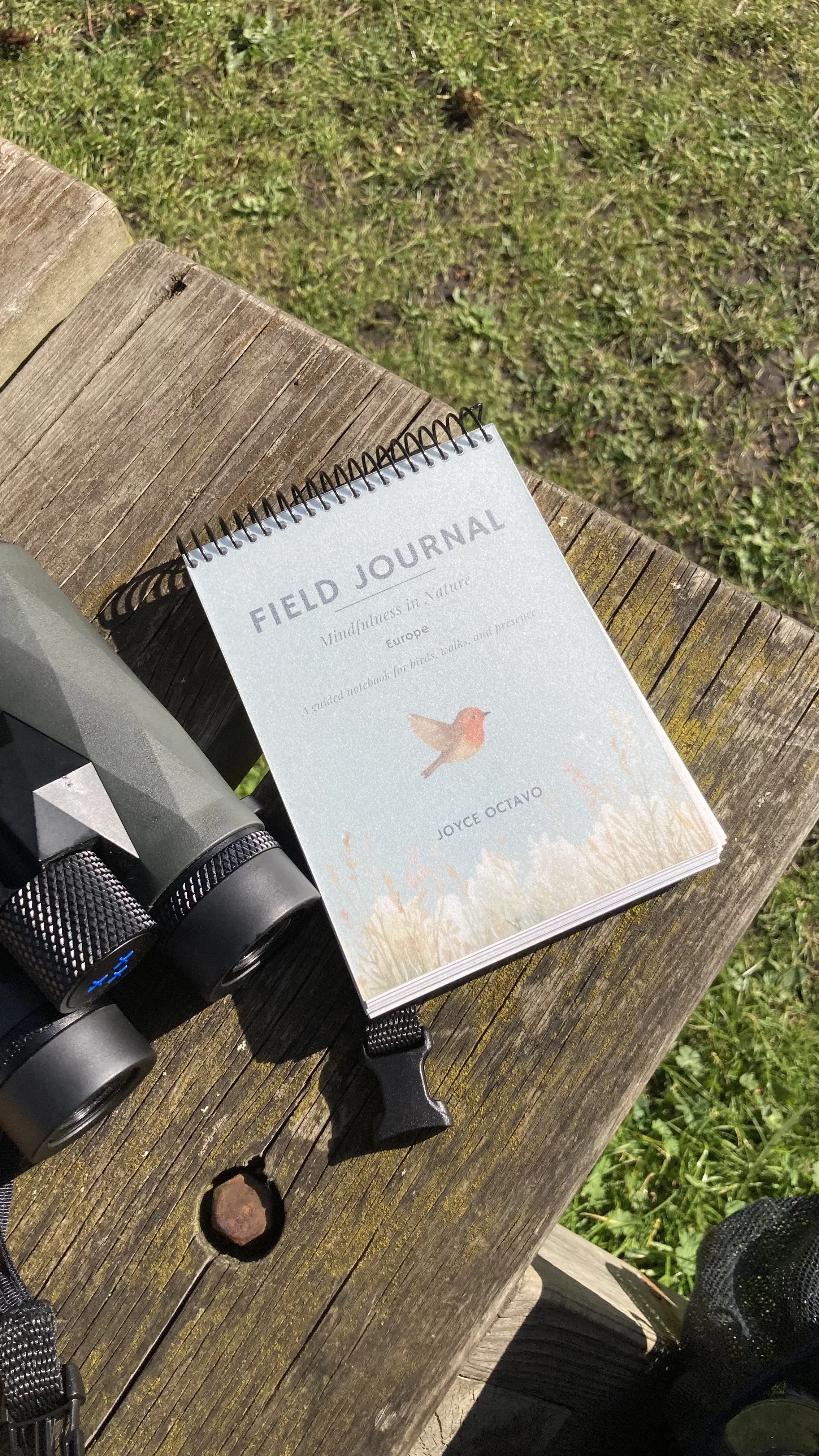 Field Journal - Mindfulness in Nature Europe by Joyce Octavo