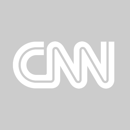 Gray background with the white CNN logo in the center.