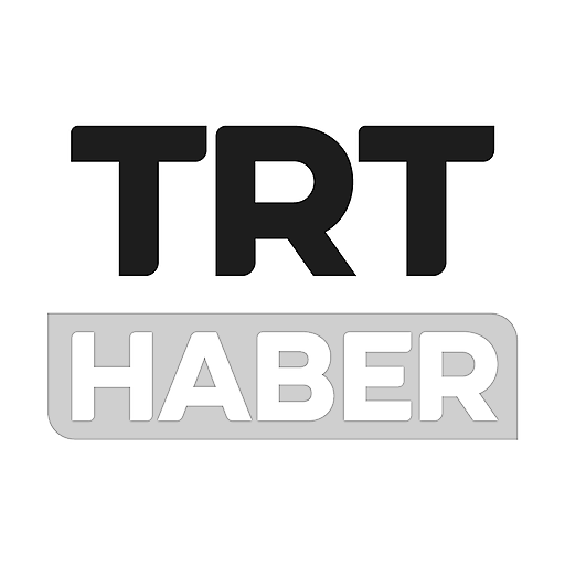 TRT Haber logo with black text on top and gray background with white text below