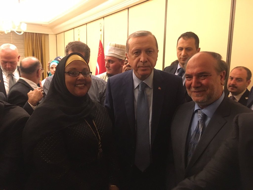 With President of Turkey