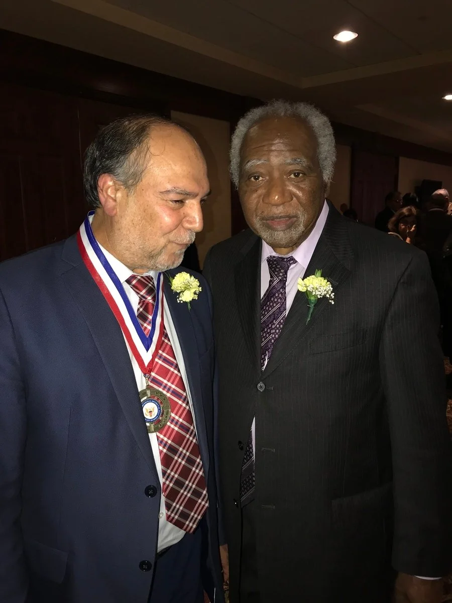 With U.S. Congressman Danny Davis