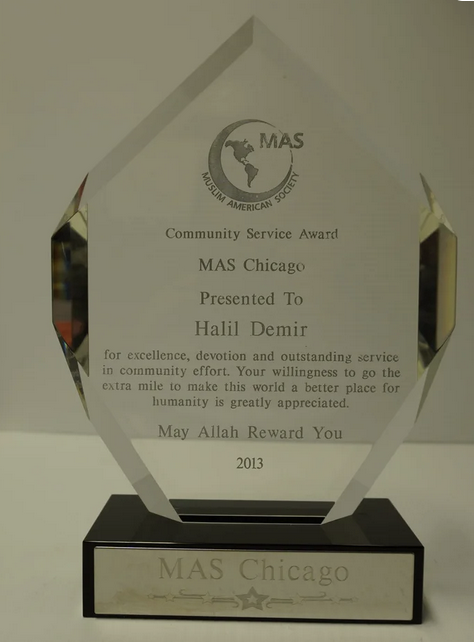 MAS Chicago Community Service ZFA Award 2013.png